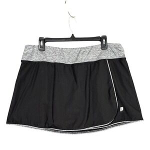 Prince Skort Womens Extra Large Black Tennis Golf Short Mini Lined Active Sports